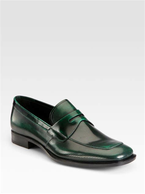 prada loafer for men|Prada penny loafers men's.